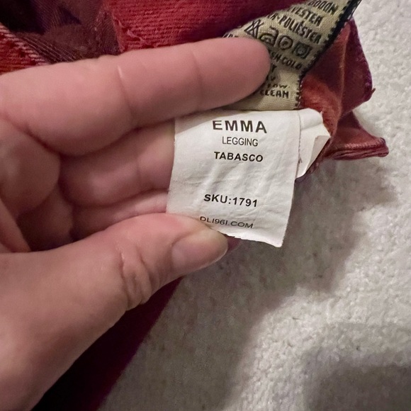 DL1961 EMMA Legging Skinny Legging Jeans Tabasco Wash. - Picture 11 of 13